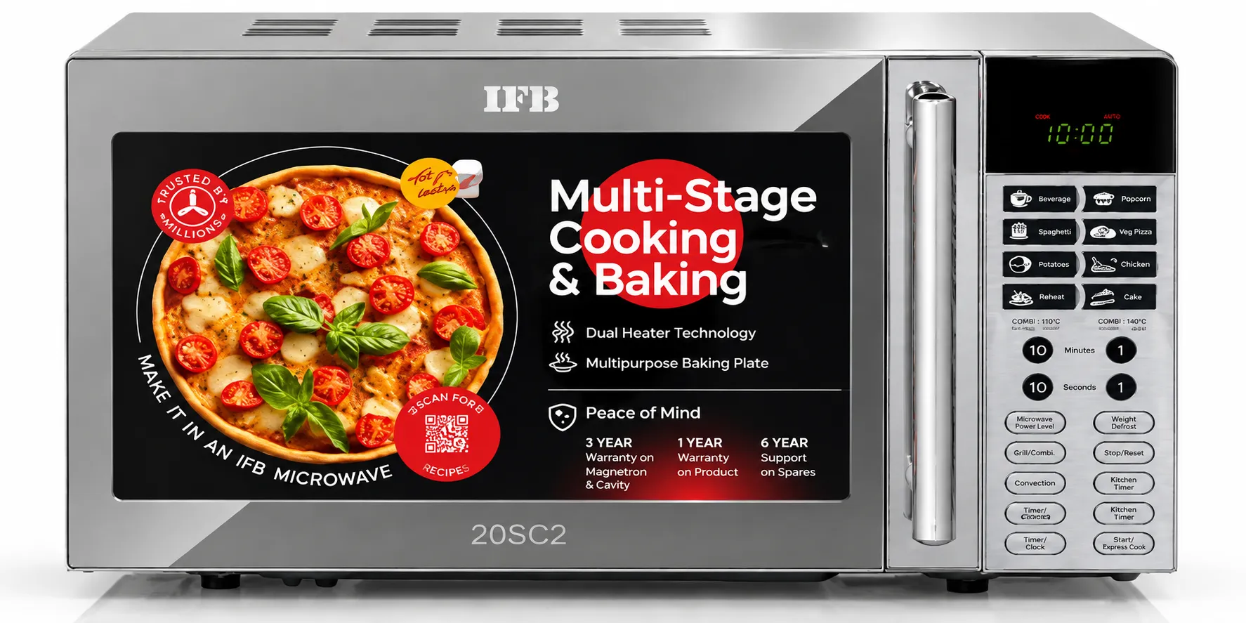 IFB 20SC2 Convection Microwave Oven Repair and Multi-Stage Magnetron Diagnostics in India